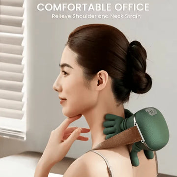 Neck & Back Massager © - for Pain Relief Deep Tissue